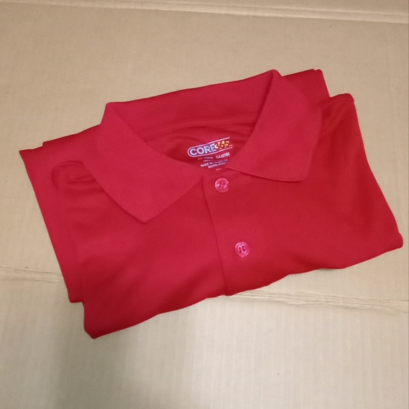 Toyota Logo Red Men's Polo Shirt Size Medium - Picture 8 of 13